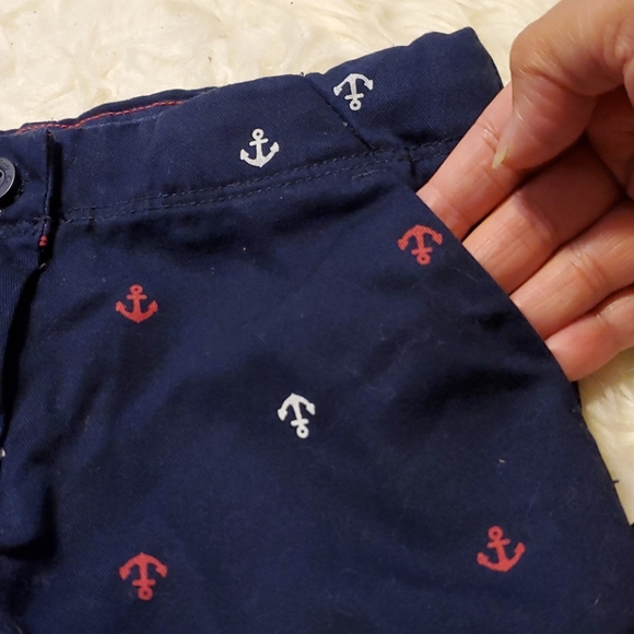 NWT Nautica Girls Navy Shorts - Size 4 - Picture 6 of 6